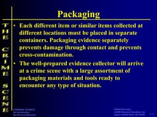 Forensic.Ch.2.Crime Scene.ppt