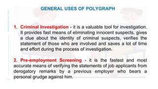 Comprehensive Overview of Lie Detection Techniques and Polygraph ...
