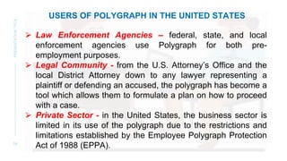 Comprehensive Overview of Lie Detection Techniques and Polygraph ...