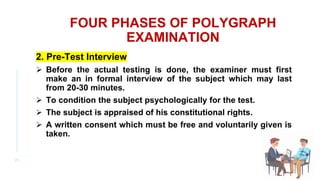 Comprehensive Overview of Lie Detection Techniques and Polygraph ...