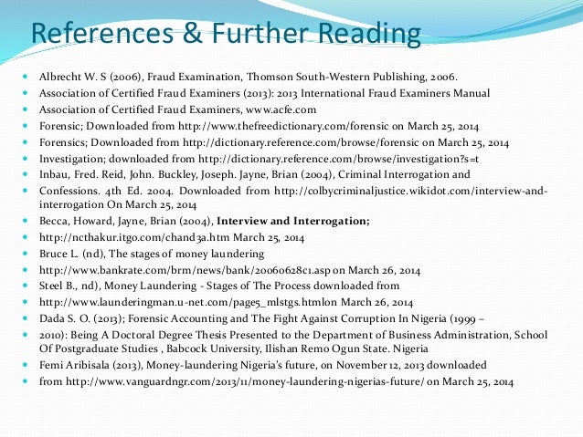 investigation by a forensic accountant Forensic accounting and fraud investigation methodologies are different than internal auditing thus forensic accounting services and practice should be handled by. investigation by a forensic accountant Forensic accounting and fraud investigation methodologies are different than internal auditing thus forensic accounting services and practice should be handled by.
