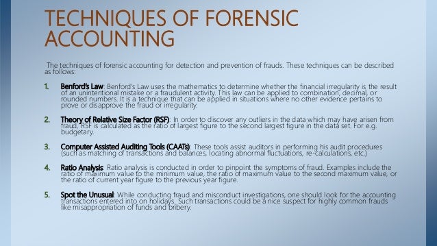 Forensic accounting case study examples image