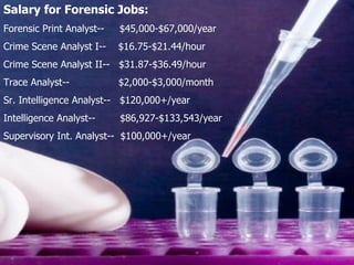 Forensic Analyst Math Forensic Analyst | PPT