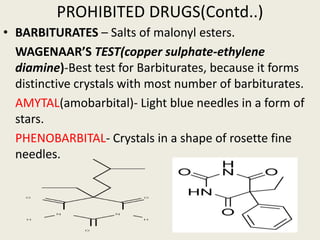 Forensic analytical chemistry | PPTX