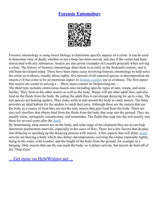 Forensic Anthropology Case Study | PDF