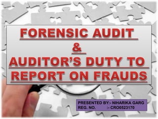 Forensic audit | PPTX