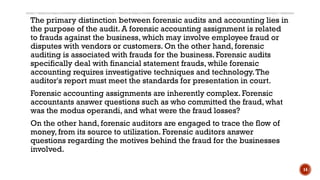 Comprehensive Forensic Accounting and Auditing Practices: History ...