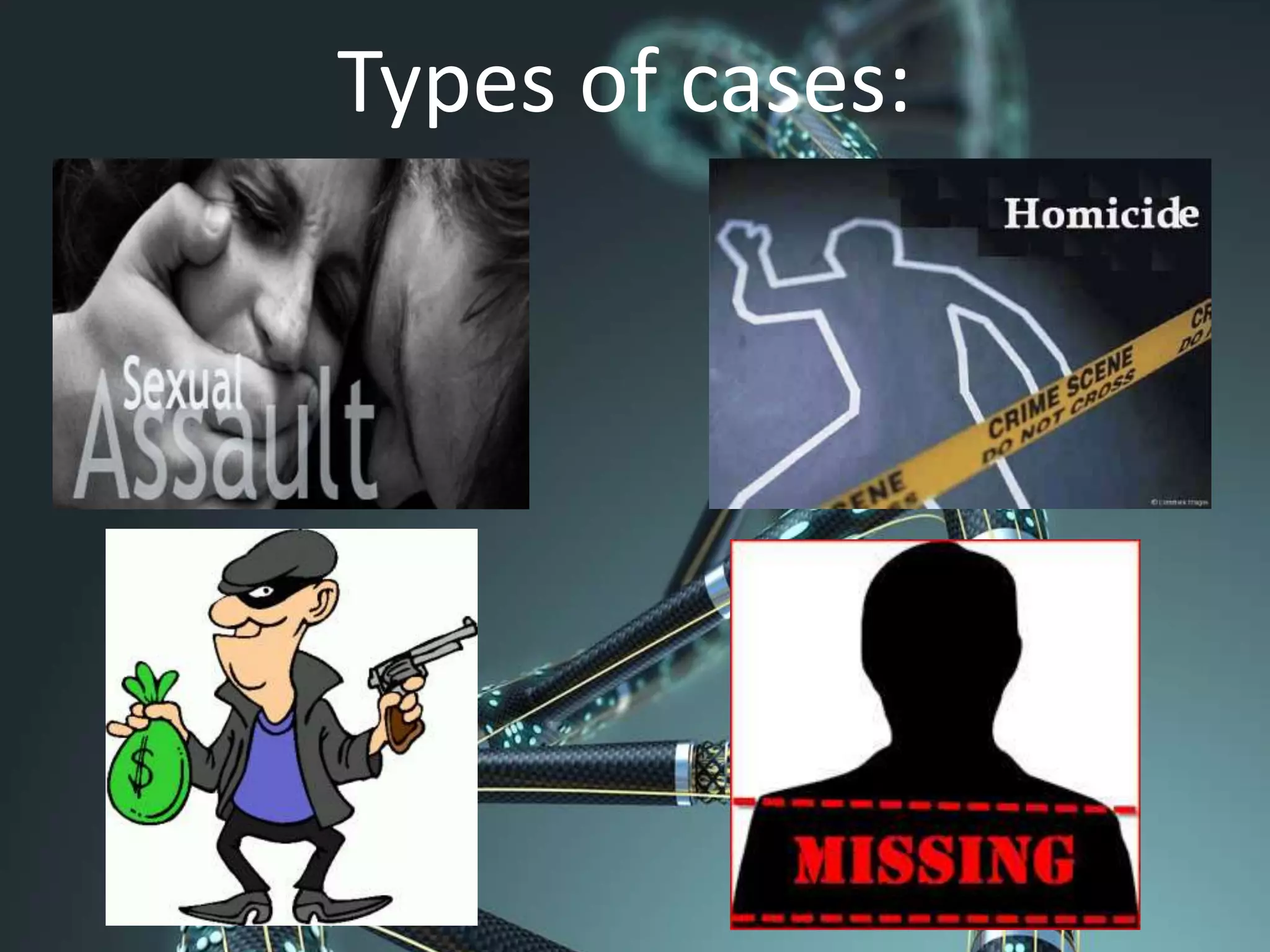 Types of cases: