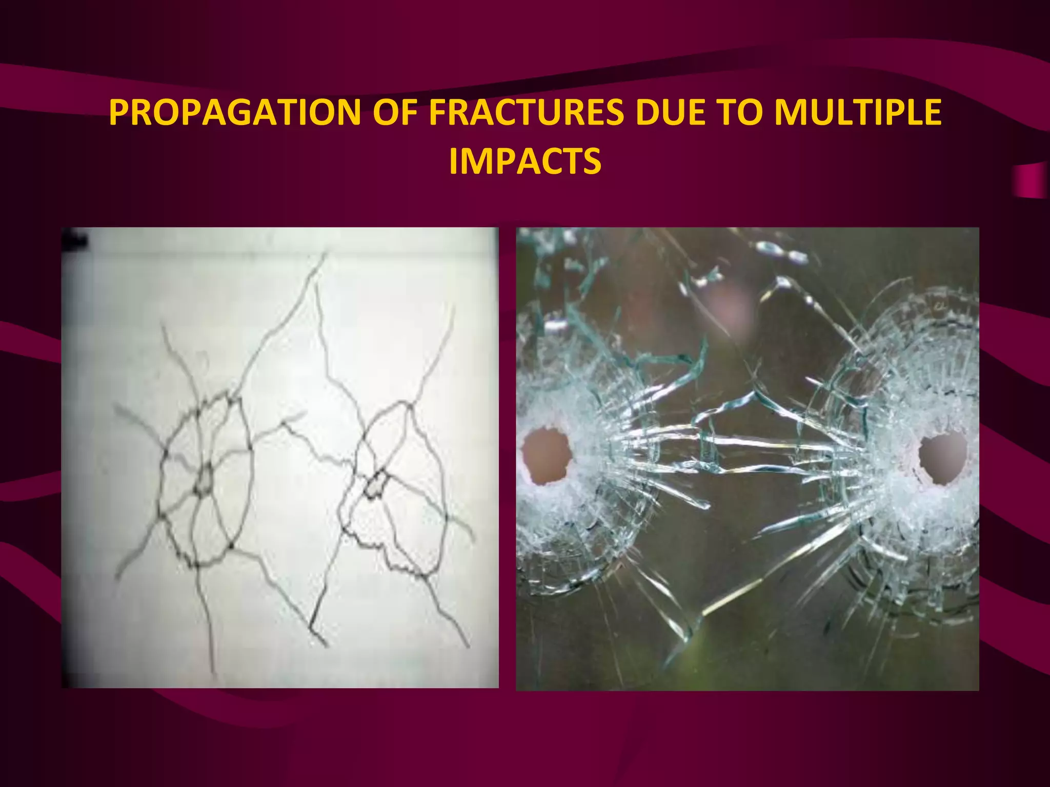 Dicing Injuries Glass Analysis in Forensic Science | PPT