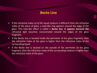 Glass Analysis in Forensic Science | PPT