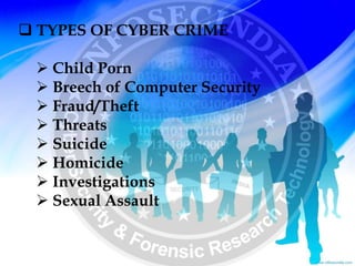 Forensic investigation | PPT