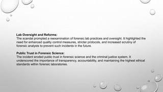 FORENSIC LABORATORY - Good Laboratroy Practices | PPTX