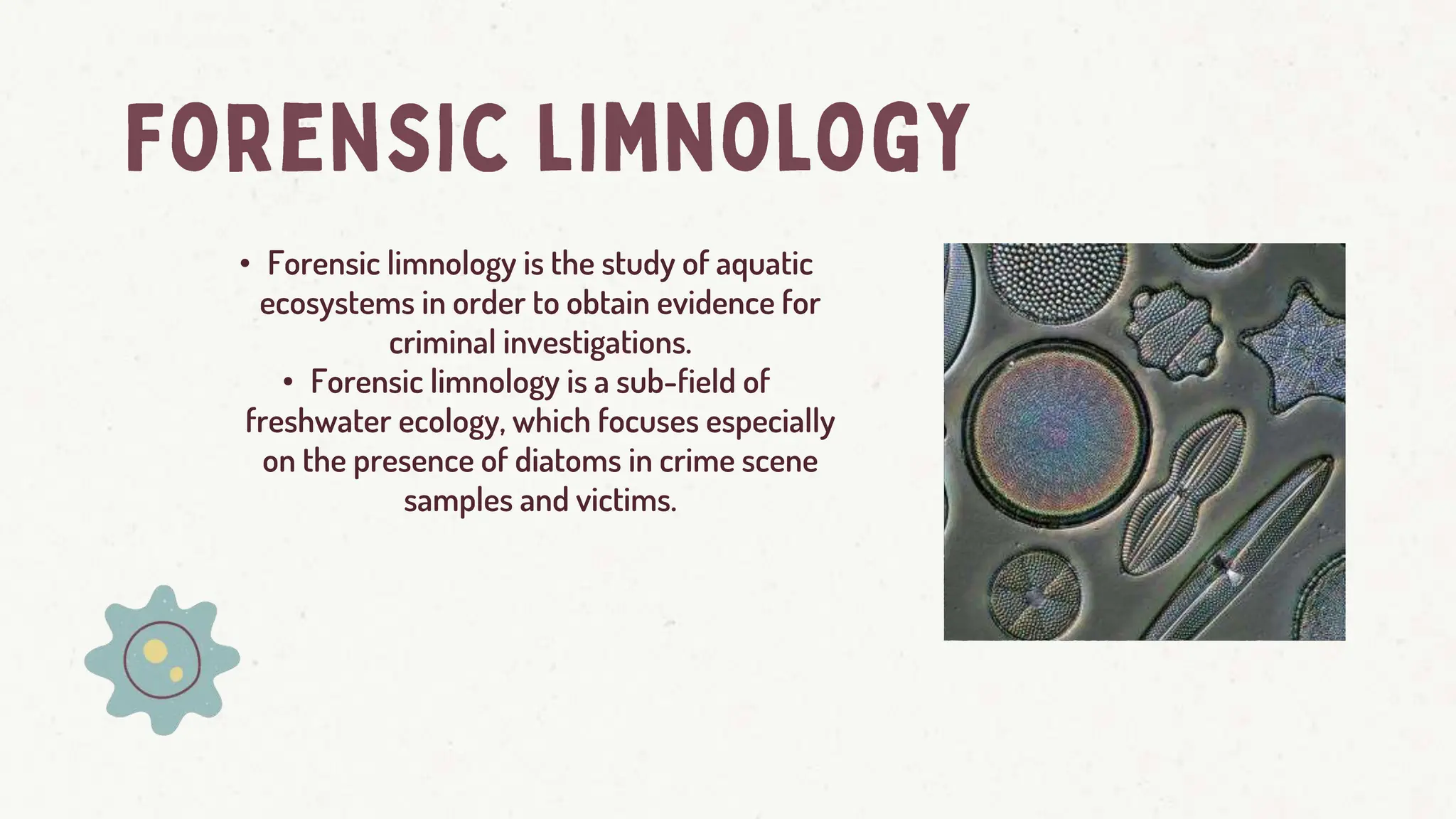 Forensic limnology of diatoms by Sanjai.pptx