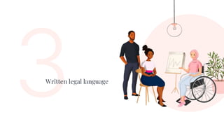 Written legal language
 