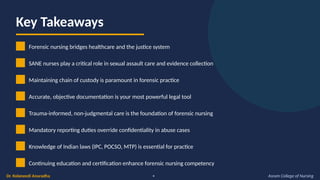 Sane Competency Forensic nursing application nursing&s | PPTX