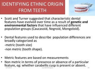 Identify the most probable animal just
by looking at the dentition
10/6/2016 29saurabh bhargava
 