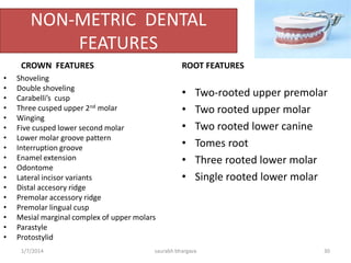 Identify the most probable animal just
by looking at the dentition
10/6/2016 30saurabh bhargava
 
