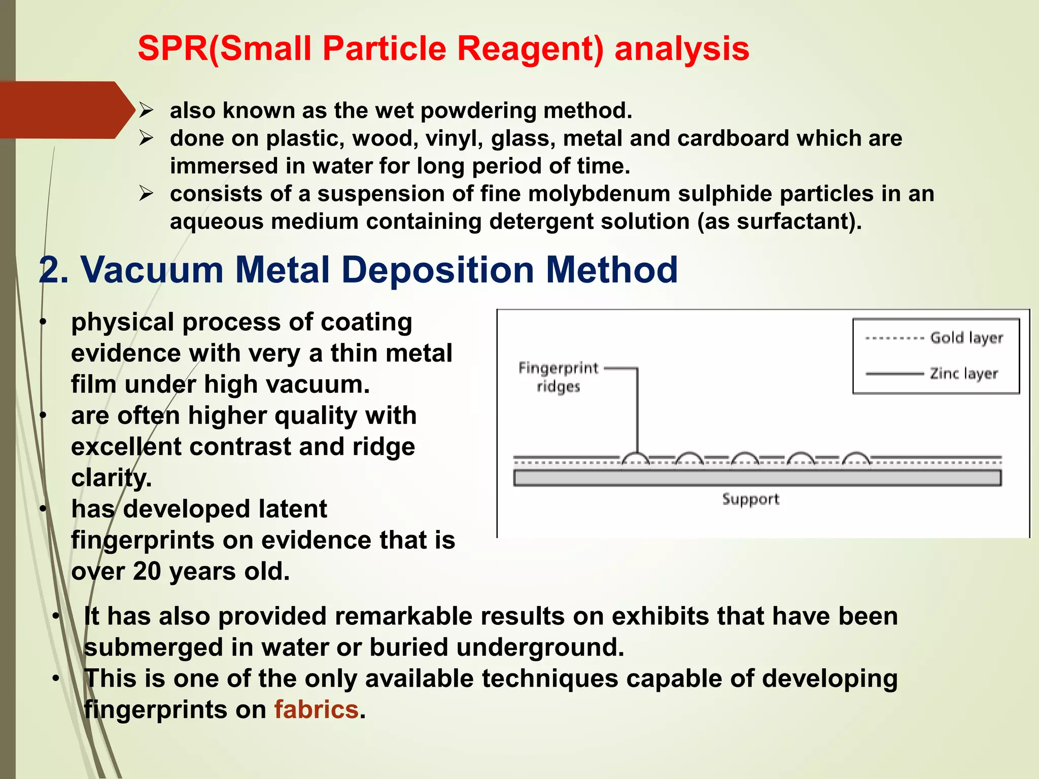 Role of Chemistry in Forensic Analysis | PPTX