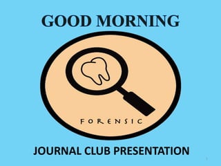 JOURNAL CLUB PRESENTATION 1
 