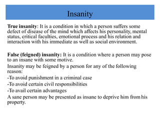 True Insanity Model forensicpsychiatry.pptx