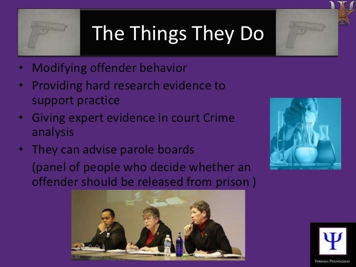 Forensic psychologist