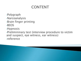 Forensic psychology | PPTX