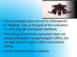 Introduction To Forensic Psychology