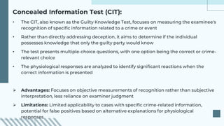 Cit Testing Poly graph testing | PPTX