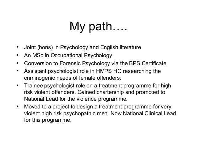 How To Become A Forensic Psychologist Uk | Psychology and History