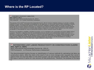 Where is the RP Located?
 