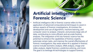 Forensic Science and Technology Advancement - DRx Deepak Jatav.pptx