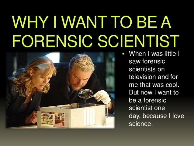 what does a forensic scientist do