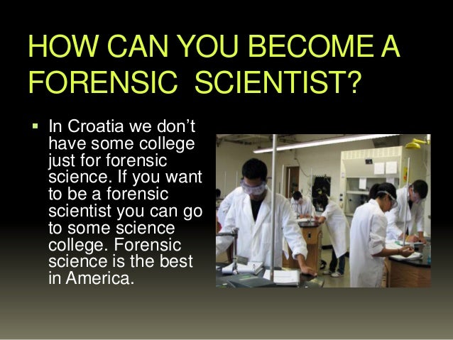 forensic scientist job descriptions