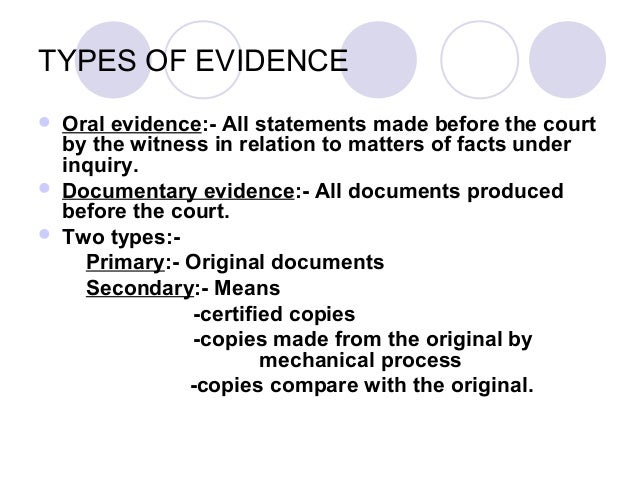  Forensics Law Of Evidence