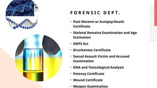 Example Forensic Reciprocal Roles Forensic Team Members and their roles.pptx
