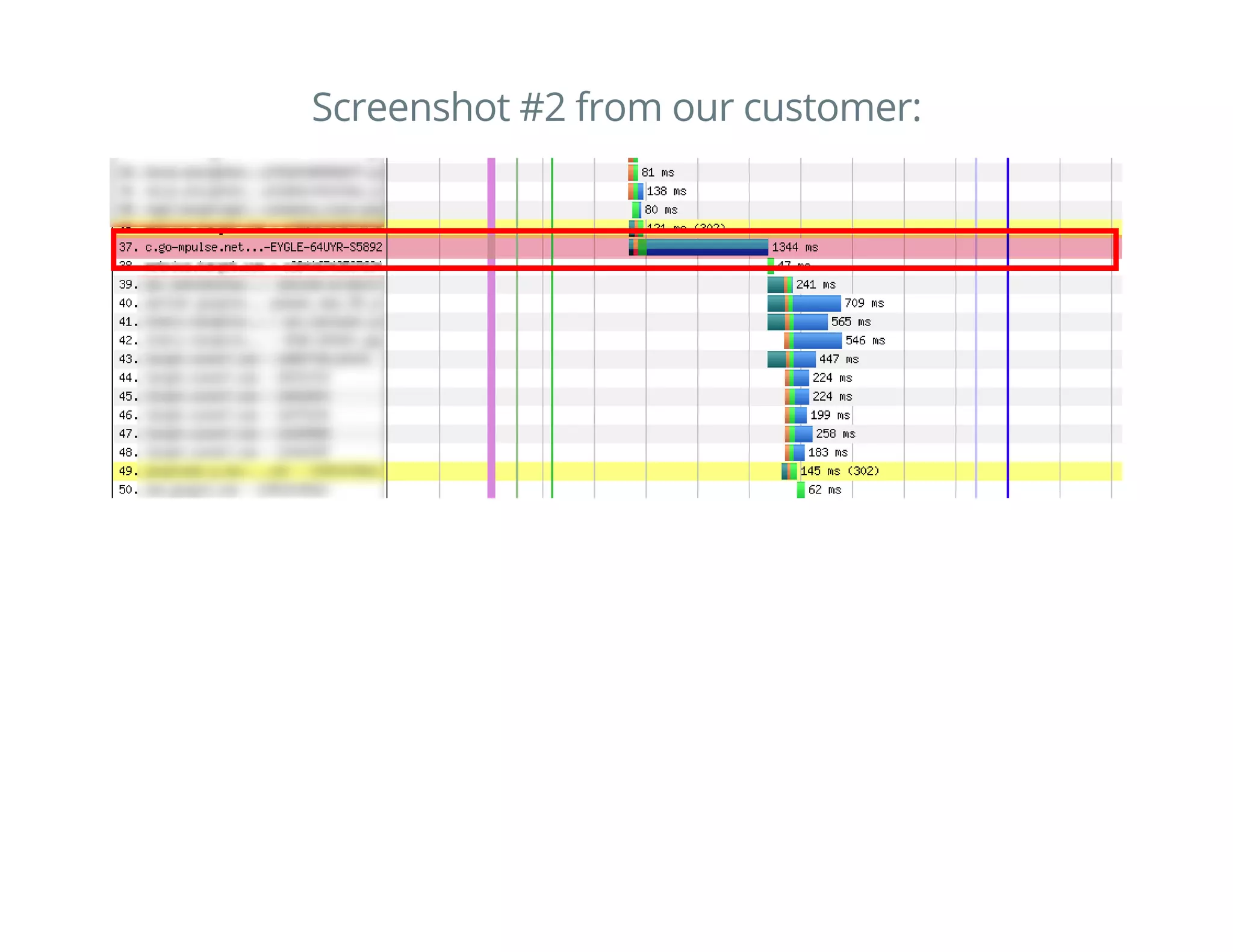 Screenshot #2 from our customer:
 