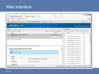 Page 16
Web Interface
 