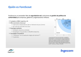 Fore scout network access control (nac) daniel martínez_forescout | PDF