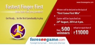 Foreseegame Prizes Dhamaka – Play Free Online Games and Win Huge Prizes