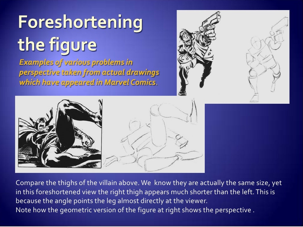 Foreshortening ppt