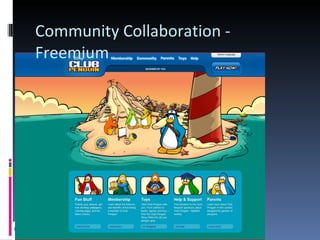 Community Collaboration - Freemium 