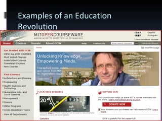 Examples of an Education Revolution 