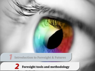 .
This presentation by myForesight – Malaysian Foresight Institute is licensed under a Creative Commons Attribution 3.0 unported
License. This basically allows you to use the presentation as you like as long as you acknowledge the source.
Introduction to Foresight & Futures
Foresight tools and methodology
 