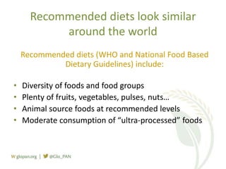 Foresight Report on food systems and diets: Facing the challenges of ...