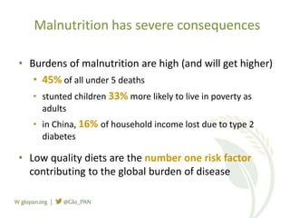Foresight Report on food systems and diets: Facing the challenges of ...