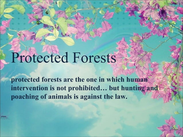 Forest Act 1927 Ppt