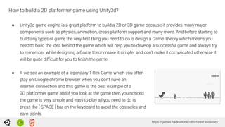 Forest assassin 2 d platformer game | PDF