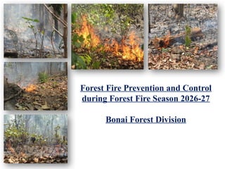 FOREST FIRE mitigation and management techniques | PPTX