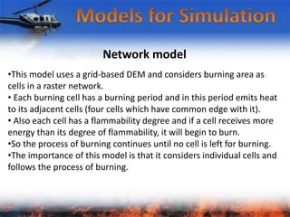 Forest fire management using gis | PPTX