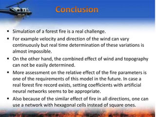 Forest fire management using gis | PPTX
